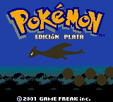 Pokemon - Edicion Plata (Spain) Title Screen